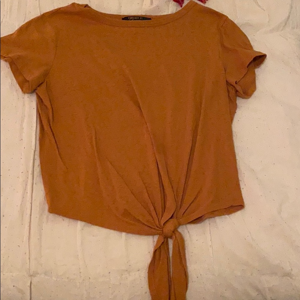 Forever 21 orange top